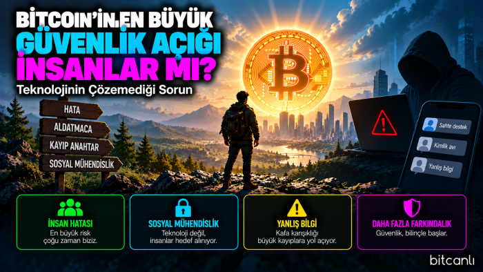 Bitcoin'in En Büyük Güvenlik Açığı İnsanlar mı? Teknolojinin Çözemediği Sorun